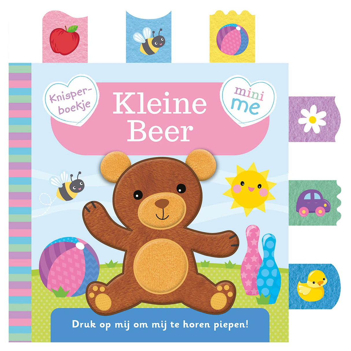 Rebo publishers knisperboekje mini me - kleine beer