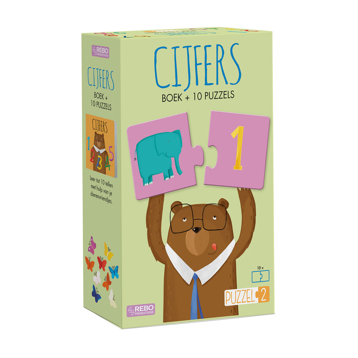 Rebo publishers puzzel2 - boek cijfers met 10 puzzels