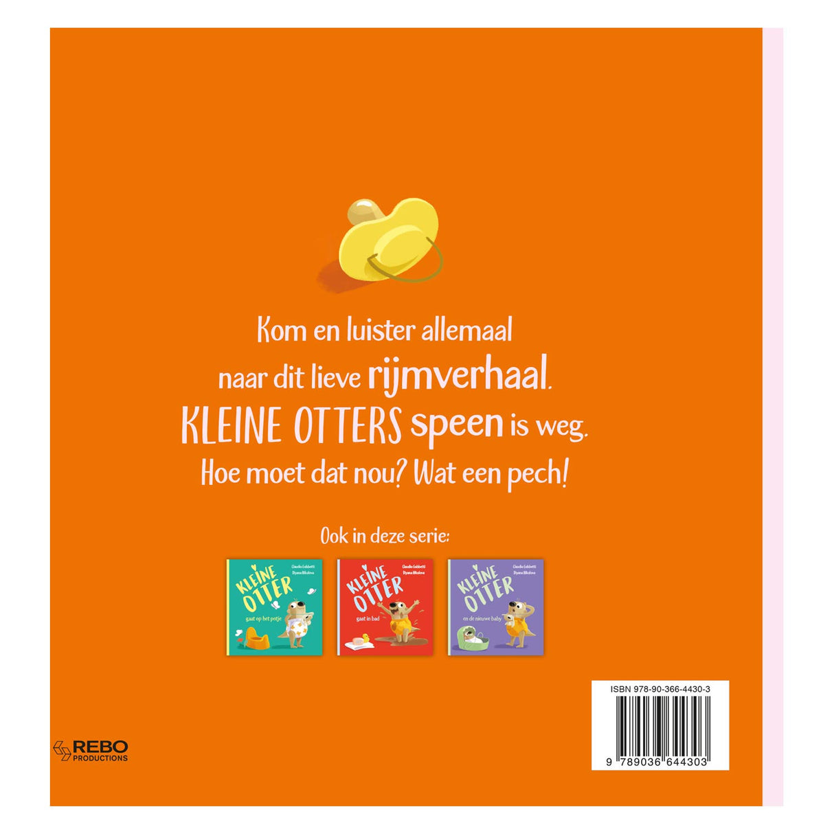 Rebo publishers kleine otter stopt met de speen