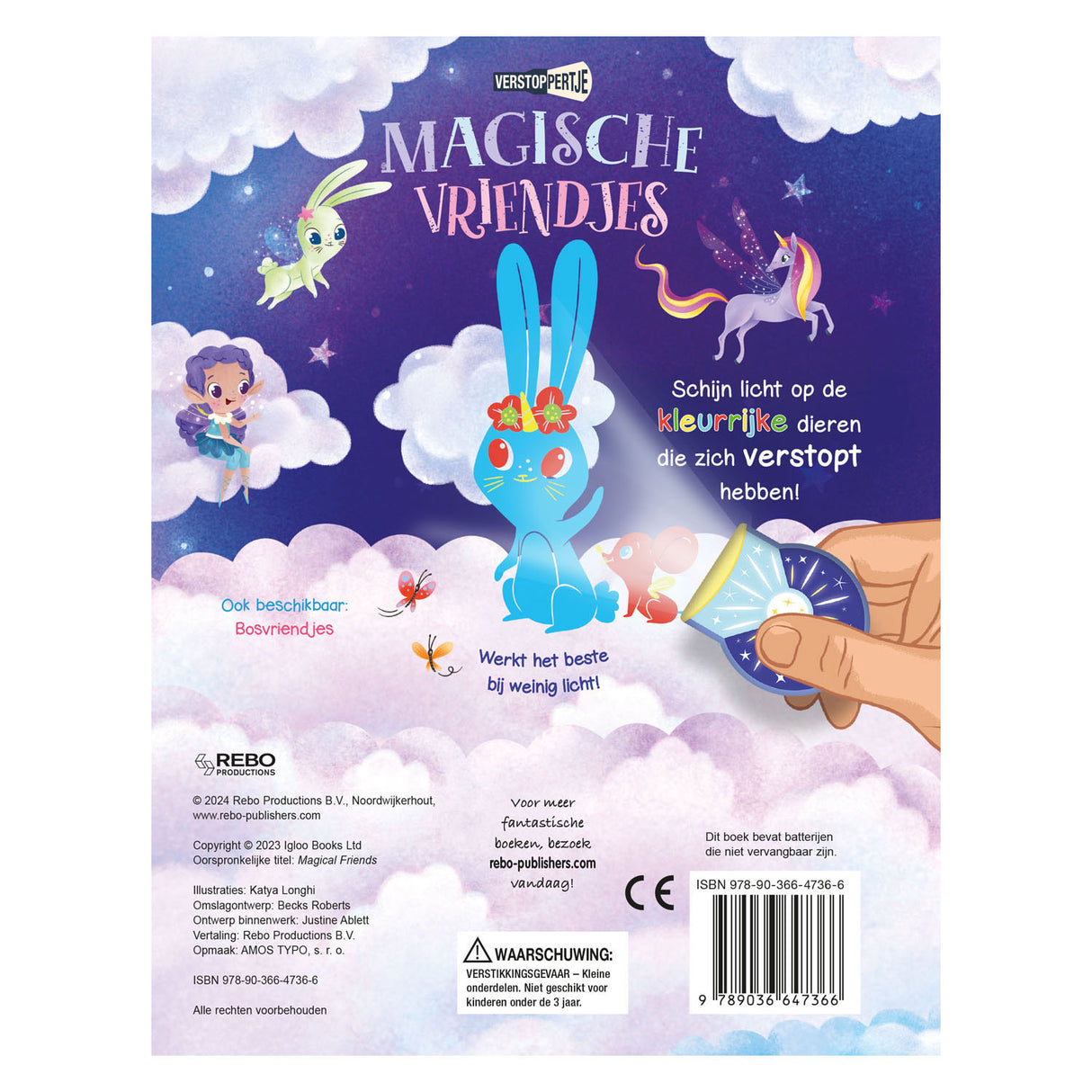 Rebo publishers magische vriendjes - verstoppertje