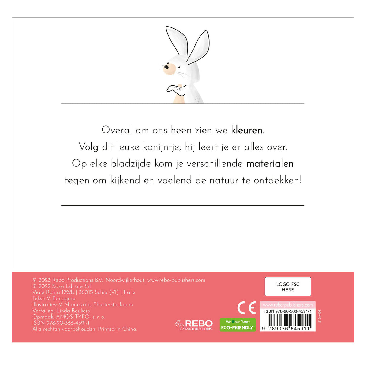 Rebo publishers kleuren - eerste voelboek