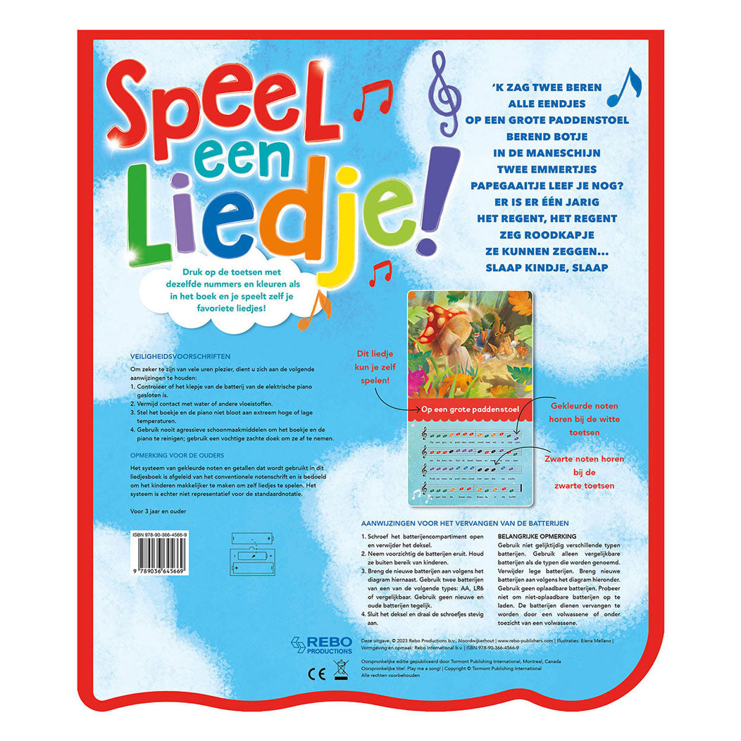 Rebo publishers speel een liedje - pianoboek