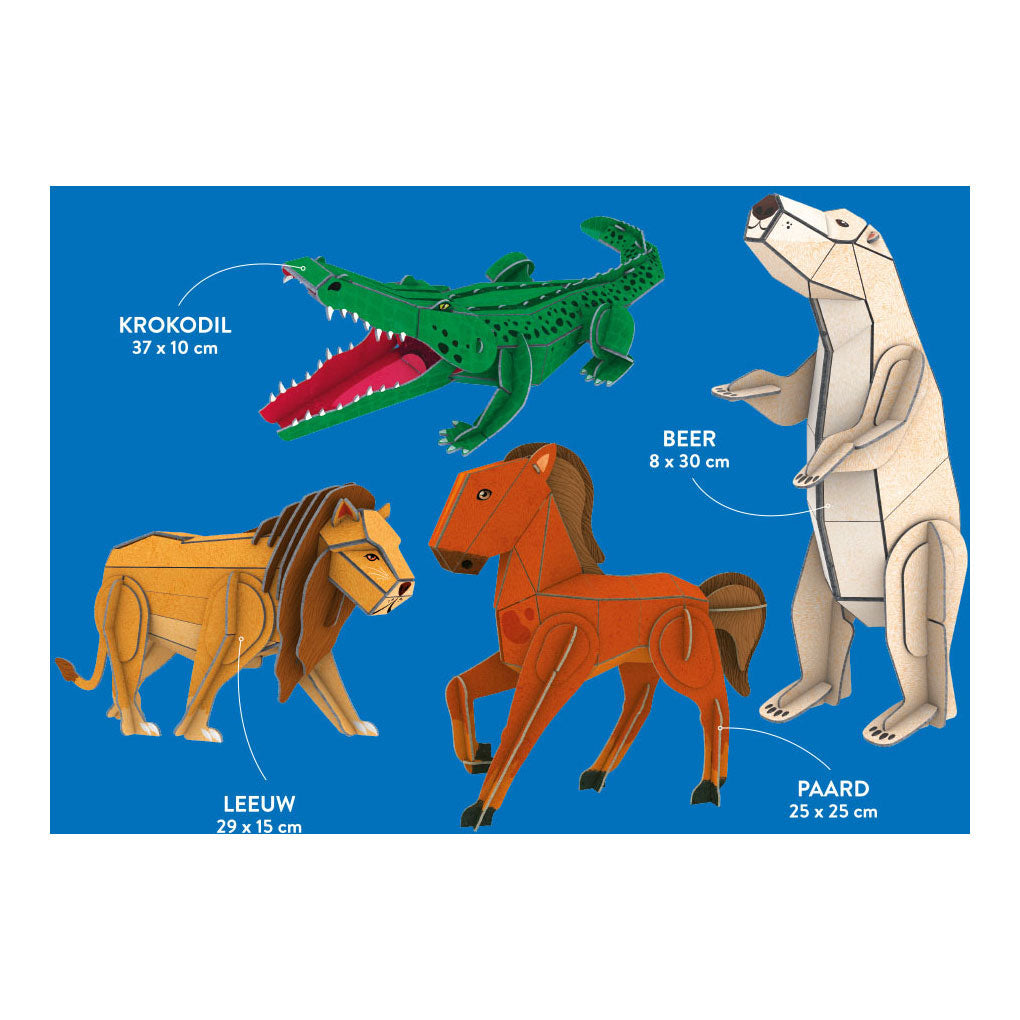 Rebo publishers dieren - feit- en speelset