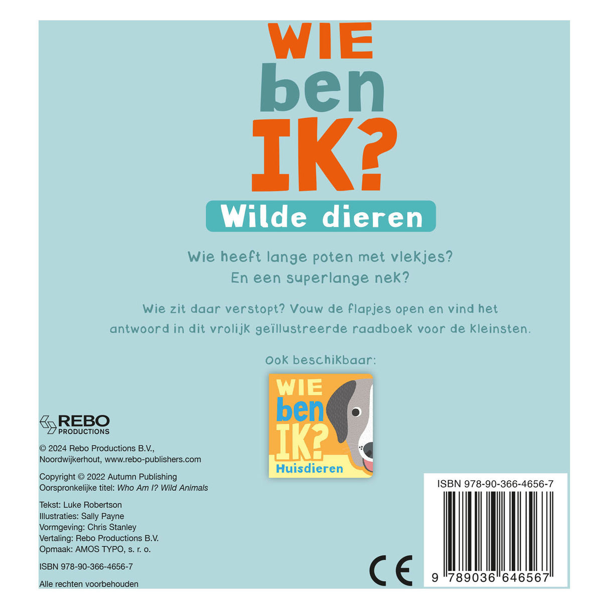 Rebo publishers wie ben ik? wilde dieren