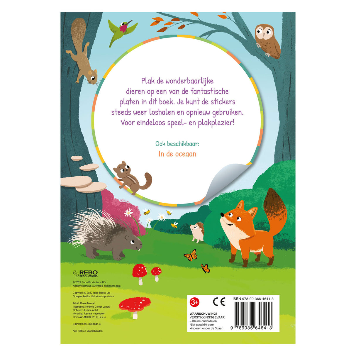 Rebo publishers in de natuur - superstickers