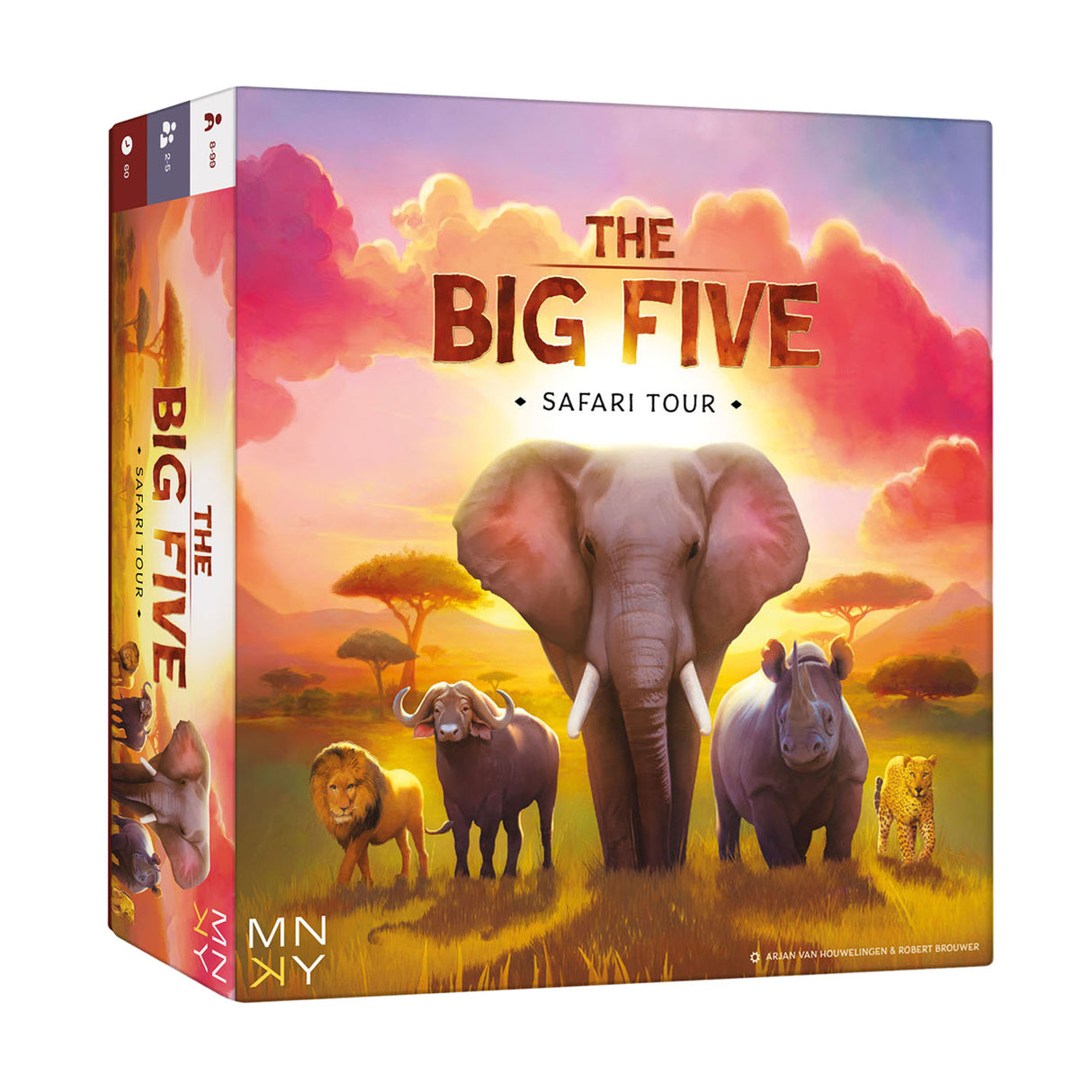 Rebo publishers mnky - the big five bordspel