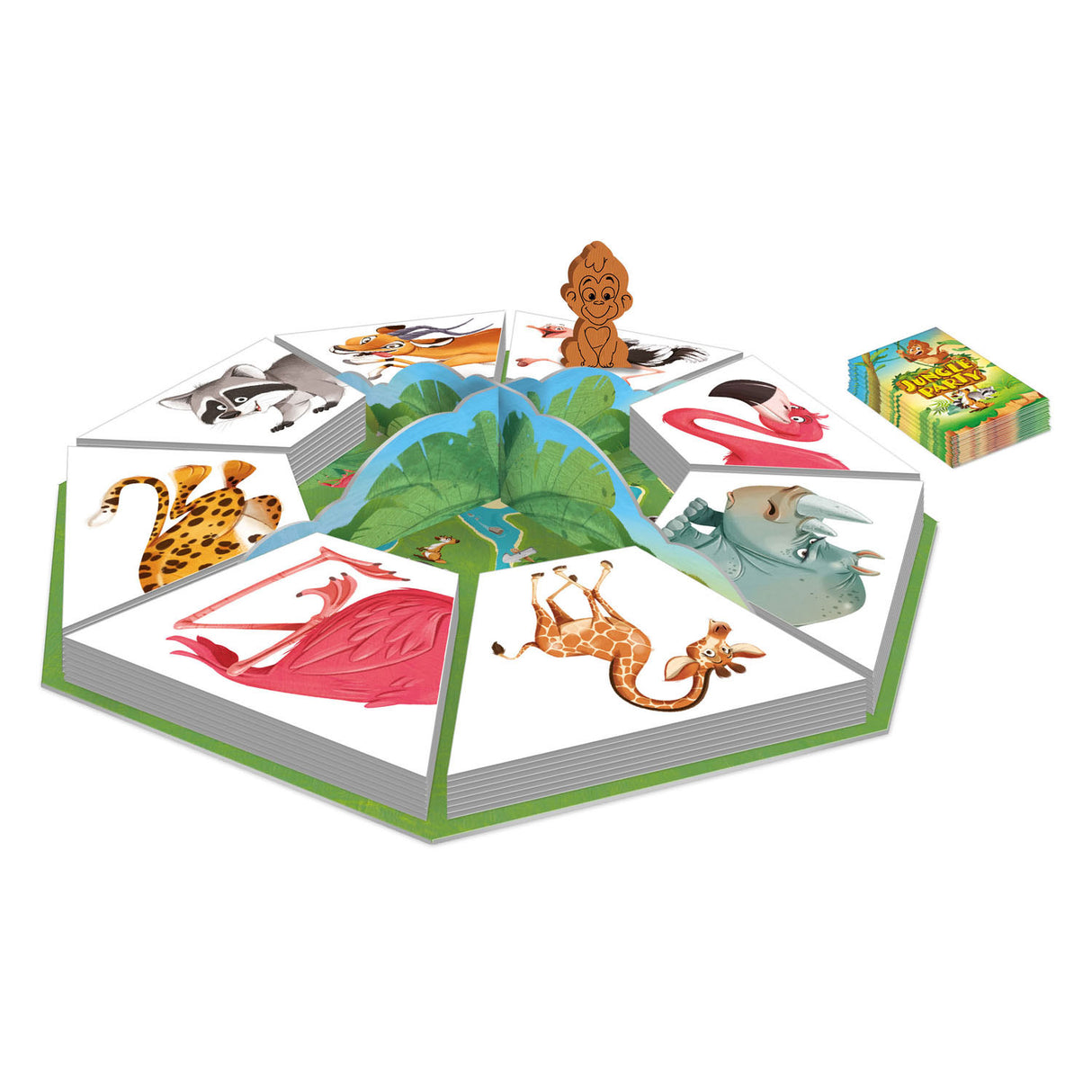 Rebo publishers mnky - jungle party bordspel