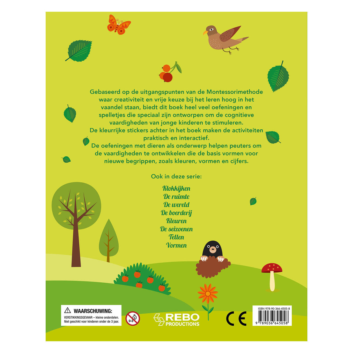 Rebo publishers dieren in het bos - oefenboek