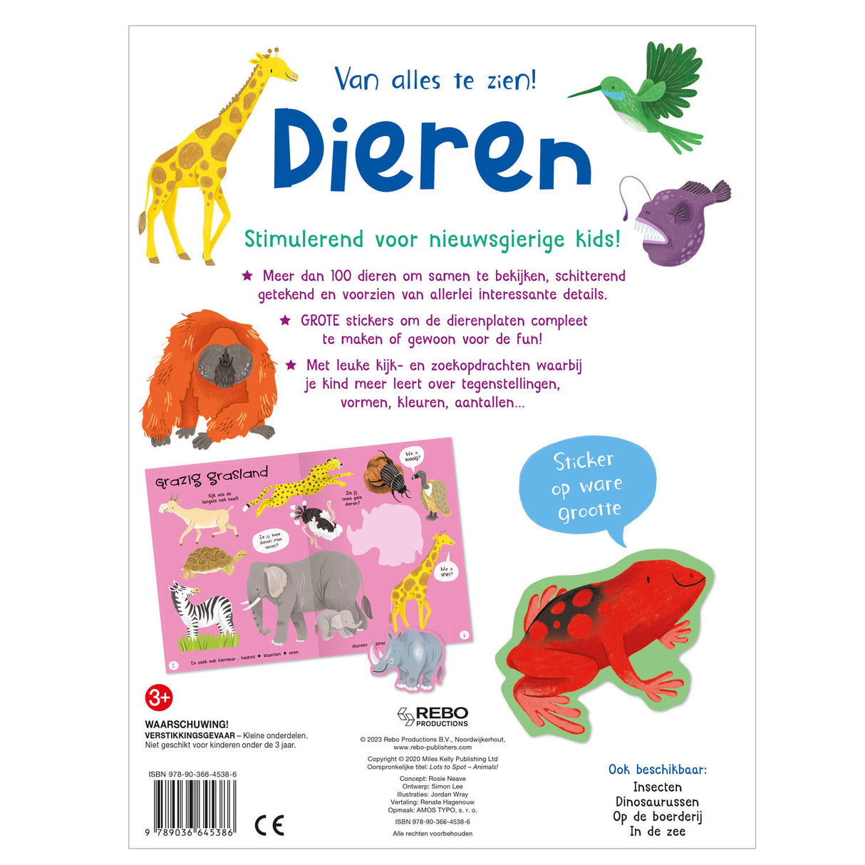 Rebo publishers dieren - van alles te zien!