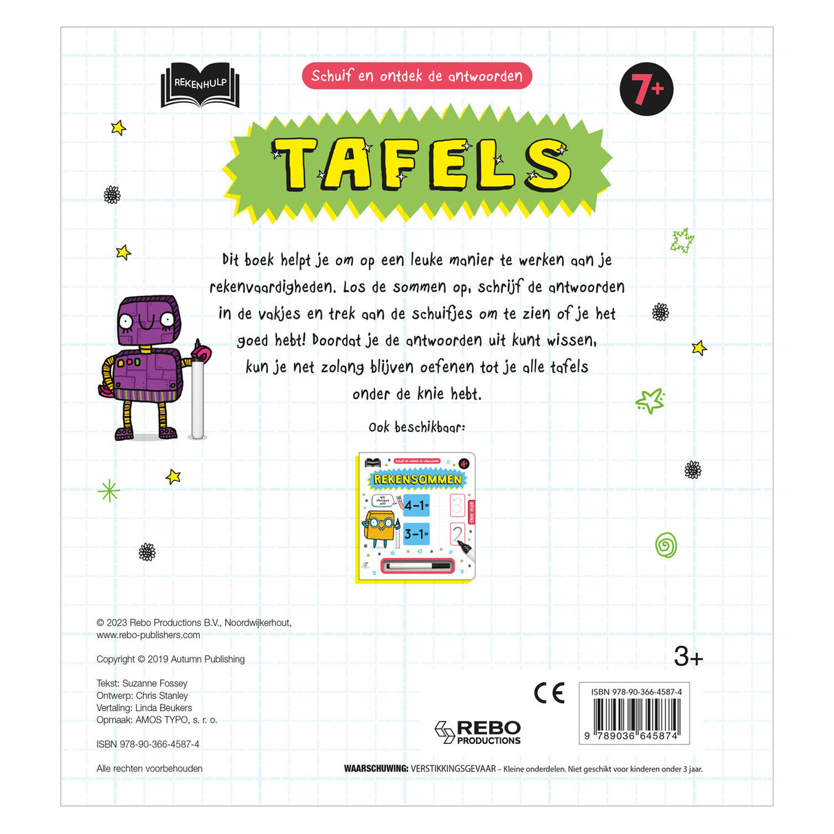 Rebo publishers tafels - rekenhulp