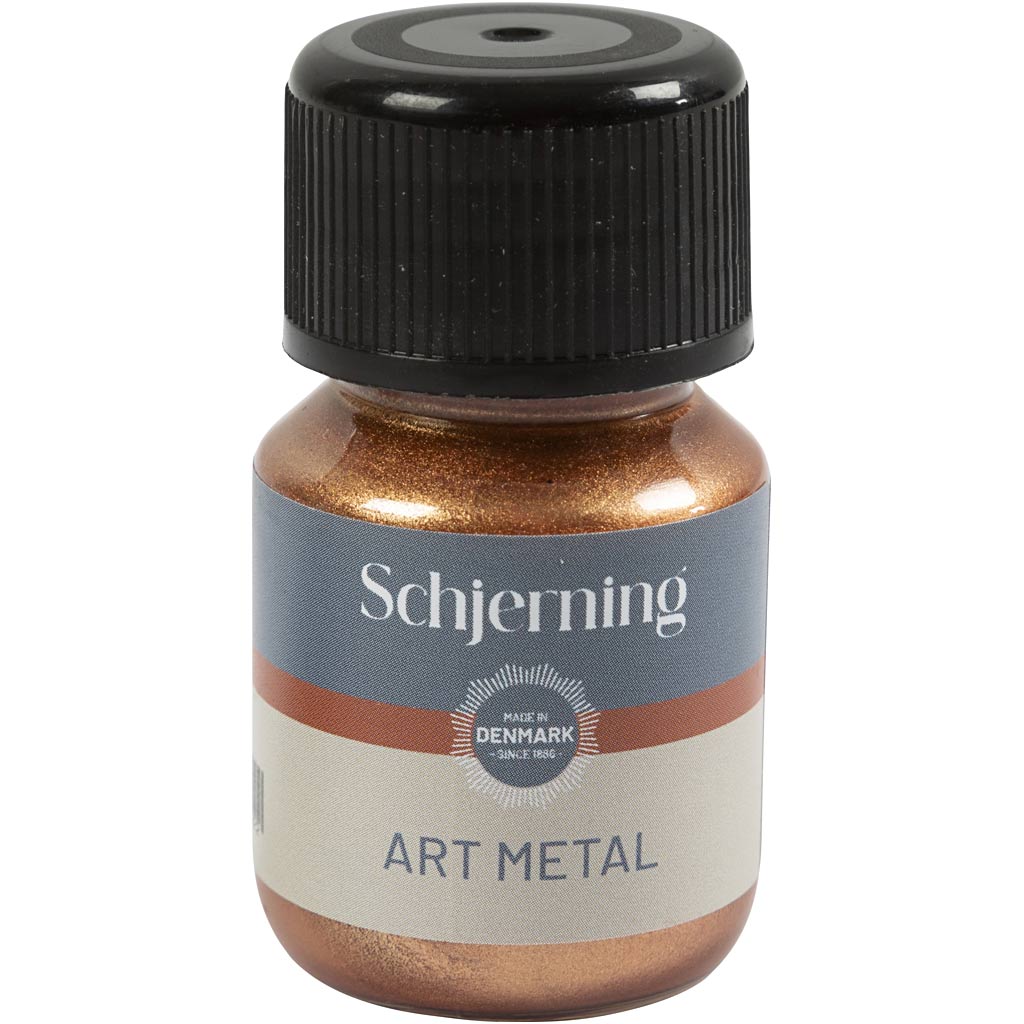 Creativ company hobbyverf metallic, koper(5109), 30 ml 1 fles