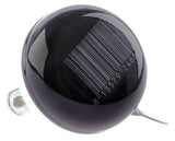 Nv ding dong bel 60mm stipes zwart met barcodekaart