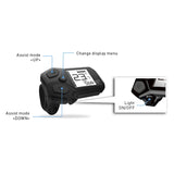 Shimano fietscomputer voor steps sc-e5000a met bekrachtigingsschakelaar