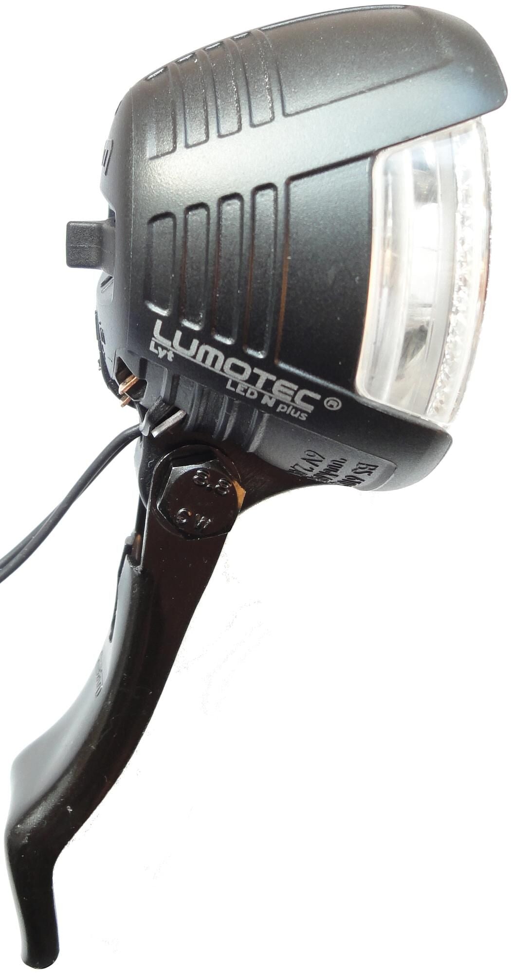 BUSCH & MÜLLER LED front light "Lumotec Lyt B"20 lux, close-range illumination, with German approval marklateral visibility, compact design, integrated reflector, double cable