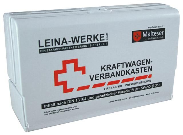 Leina-werke ehbo doos leina-star silver edition first aid kit star b din 13164