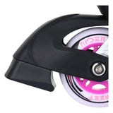 Kinder skeelers roze grijs, maat 29-32