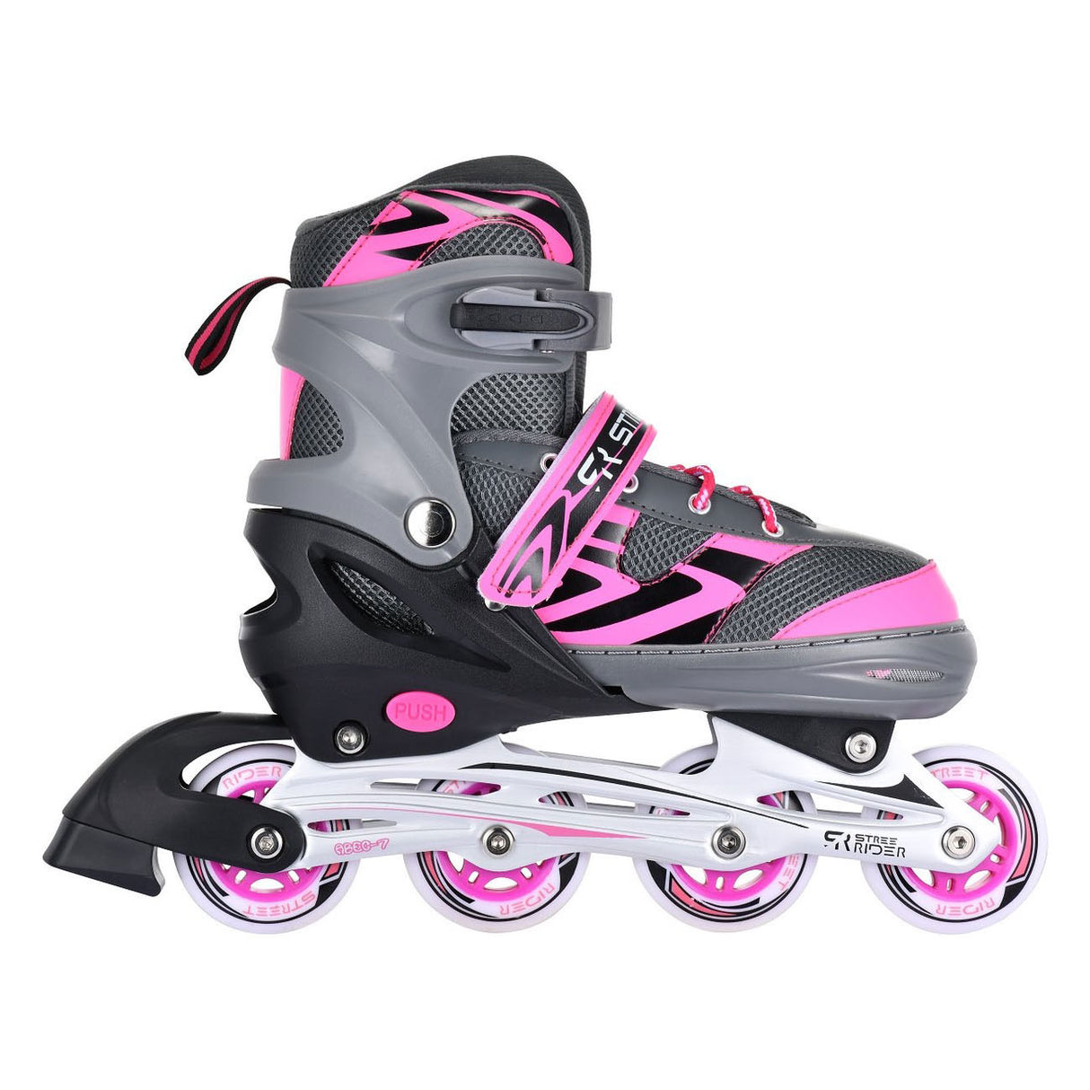 Skeelers roze grijs, maat 33-36