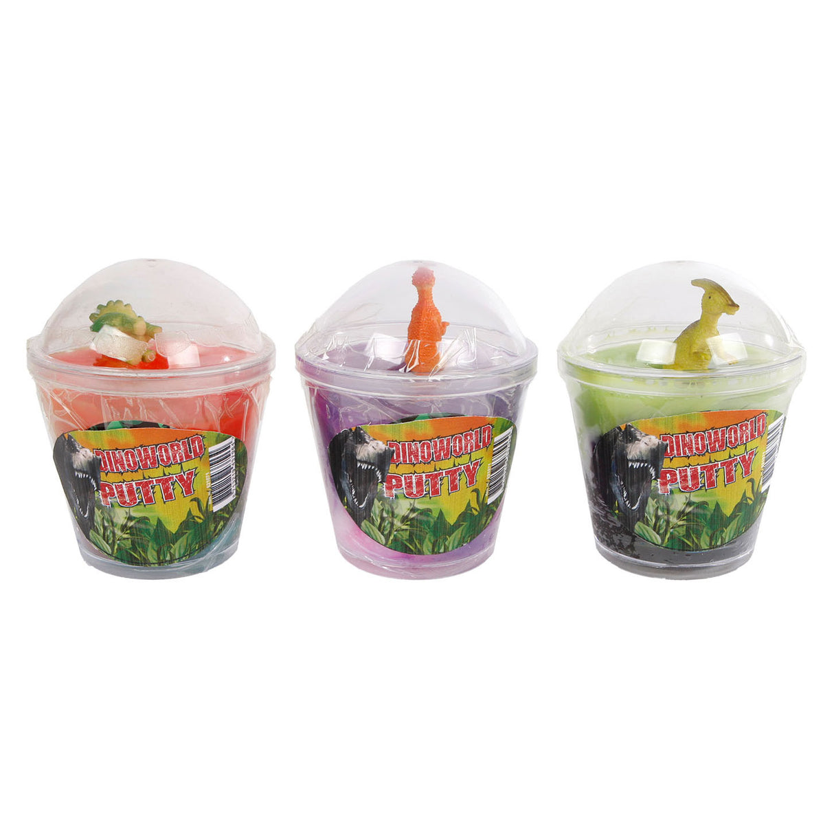 Dinoworld putty met figuur