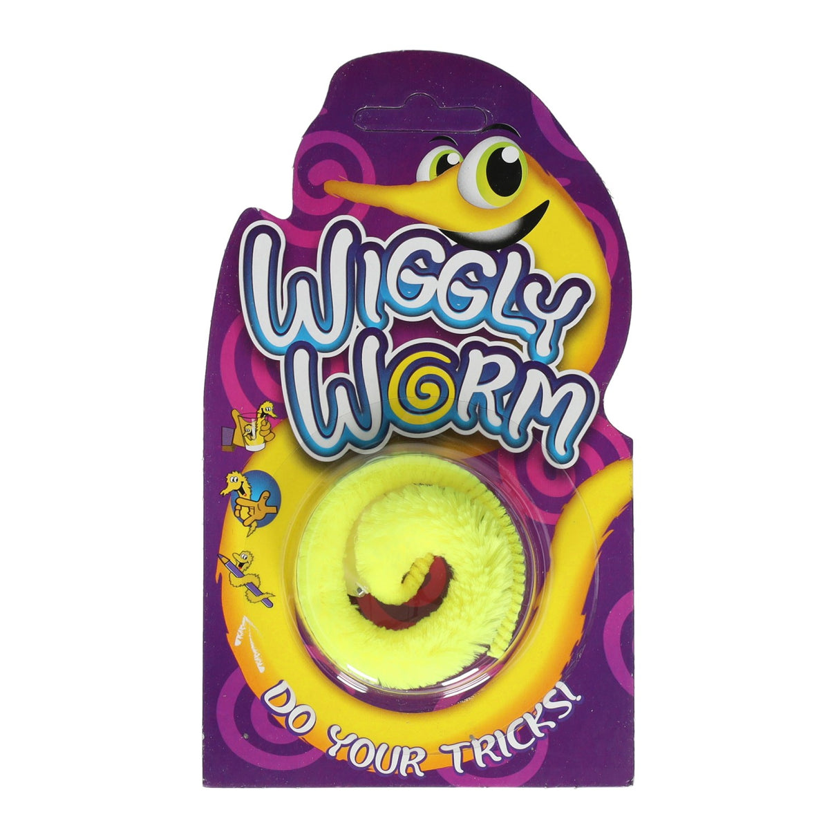Magische worm aan draad