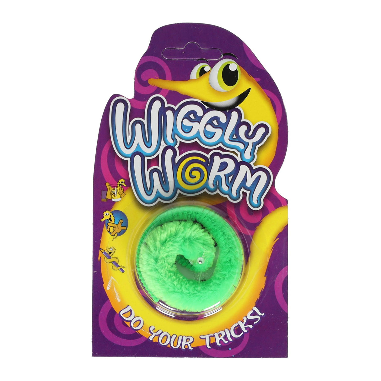 Magische worm aan draad
