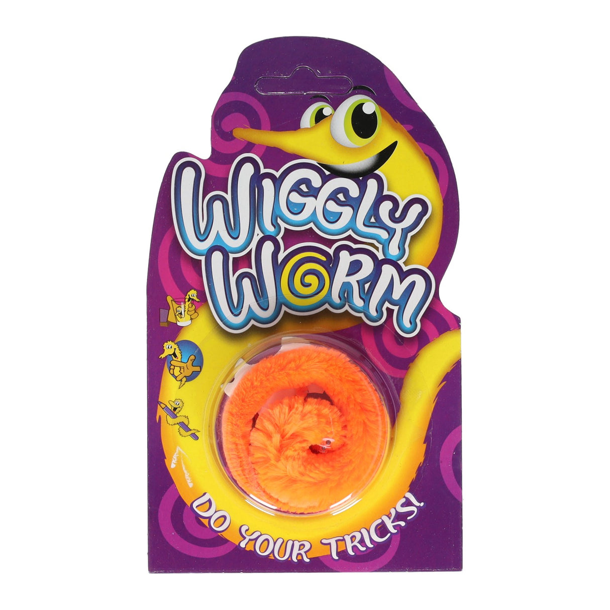 Magische worm aan draad