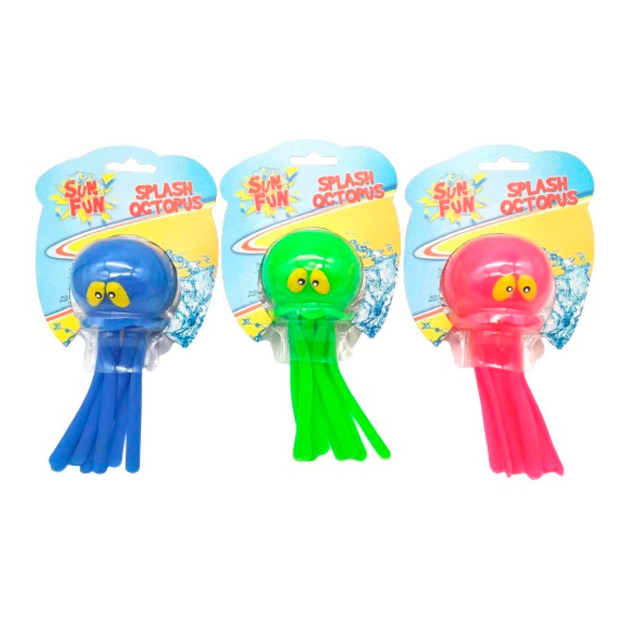 Sun fun splash octopus werpbal