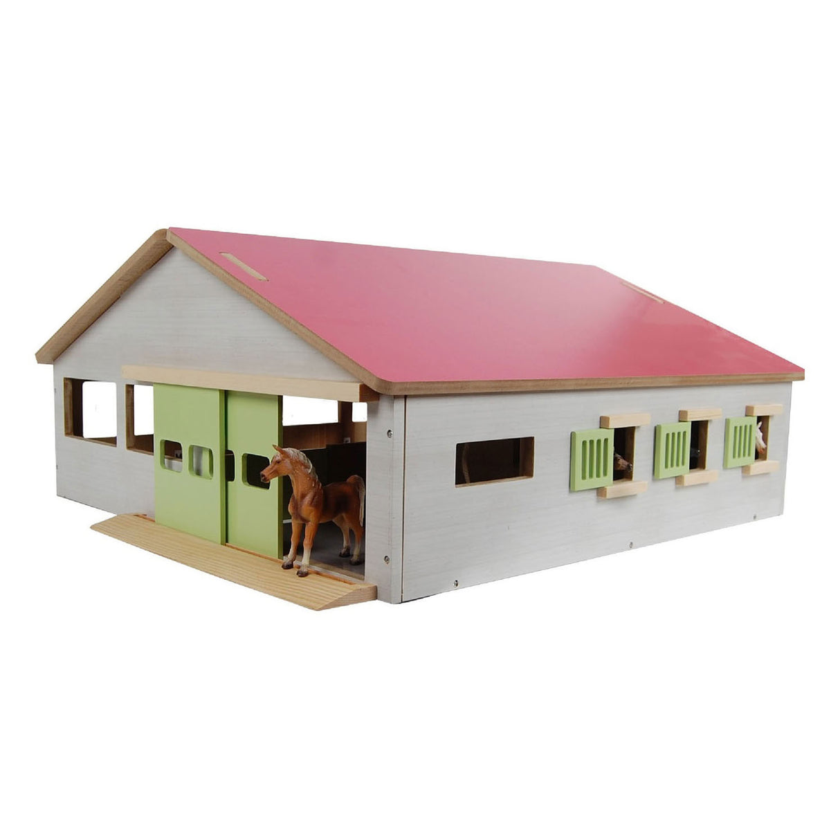 Kids Globe Globe Luxe Paardenstal 1:32