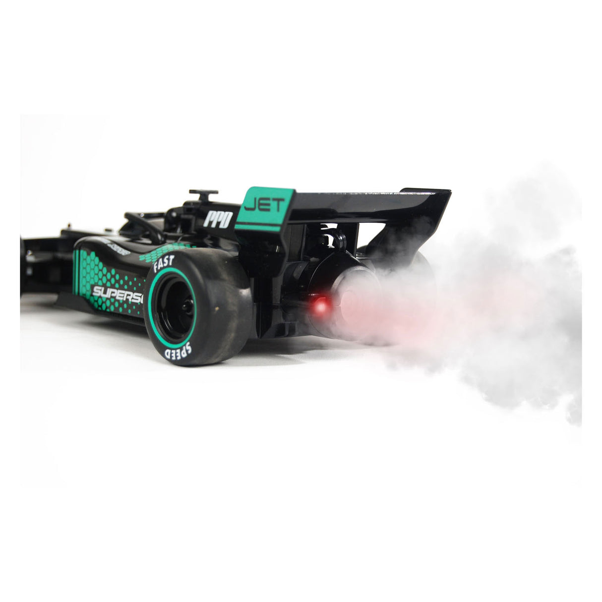 Roadstar c formula bestuurbare race auto met rook en licht 2.4ghz , 22cm