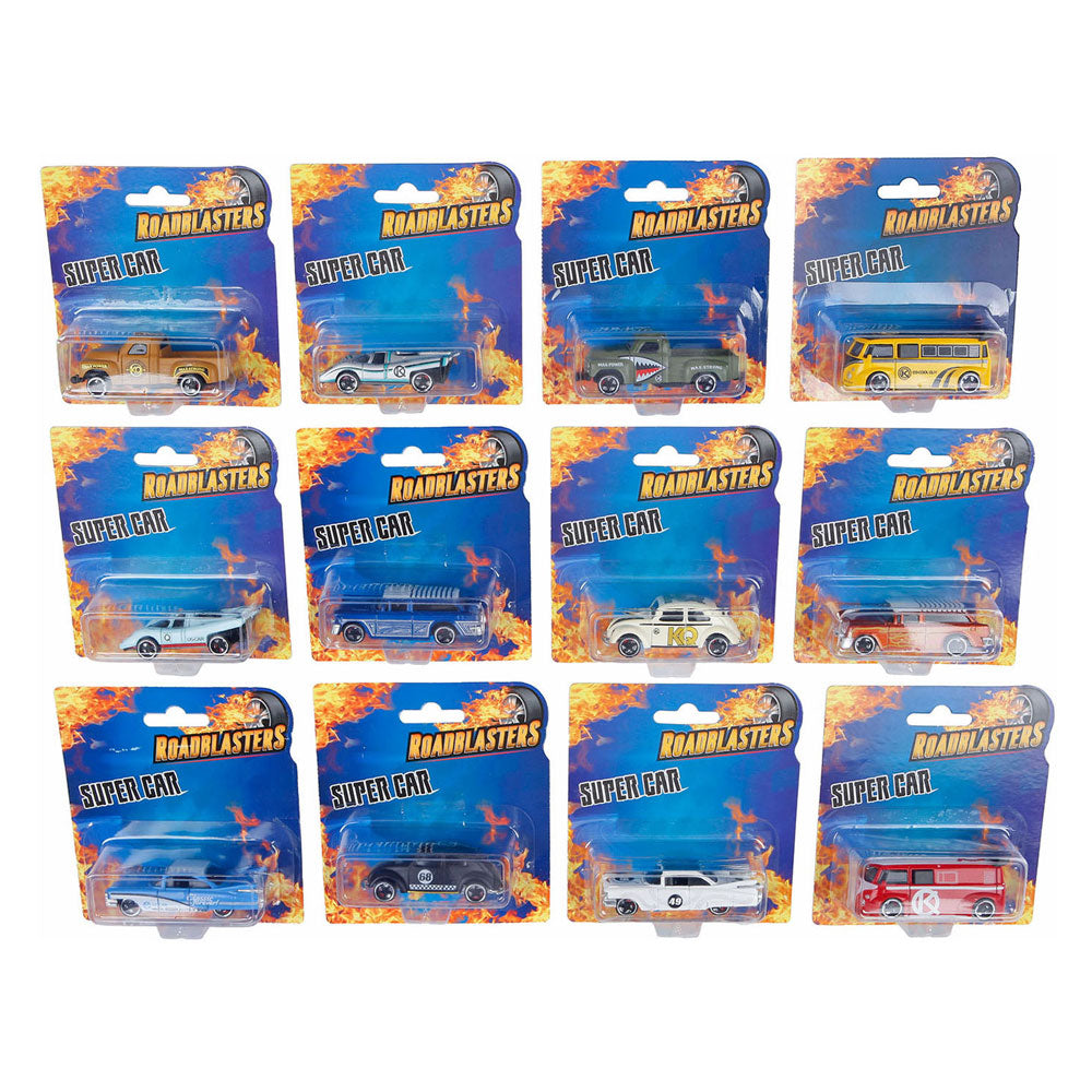 Roadblasters die-cast super auto
