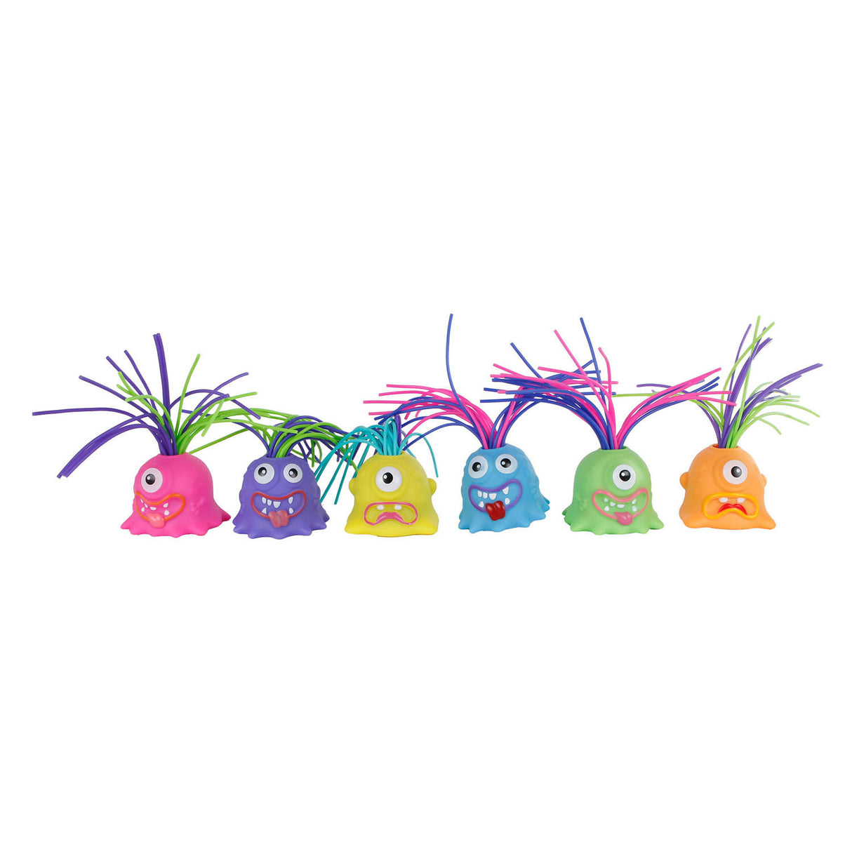 Brainbooom gillende monsters met haren met geluid, 14cm