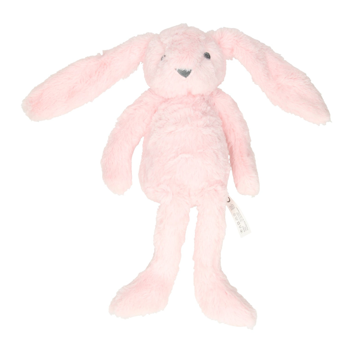 Mini club knuffel konijn pluche - roze, 37cm
