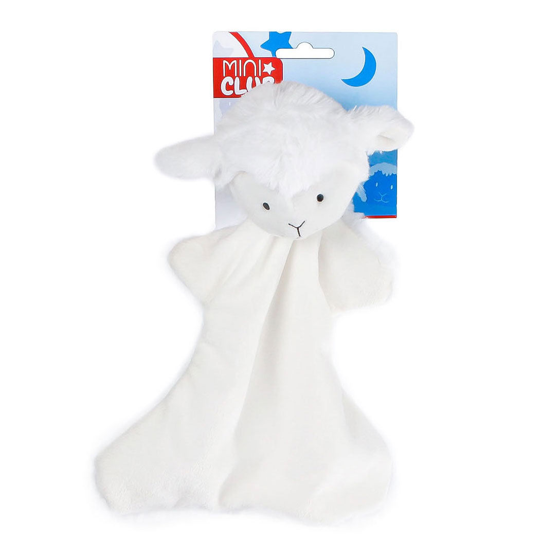 Mini club mini club knuffeldoekje schaap pluche, 27cm