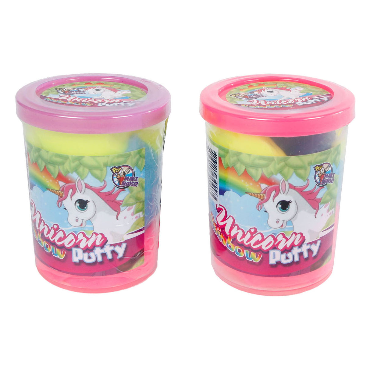 Eenhoorn putty regenboogkleuren, 115gram