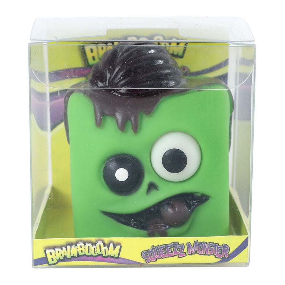 Brainboooom blokmonsters met uitpuilende ogen, 6cm