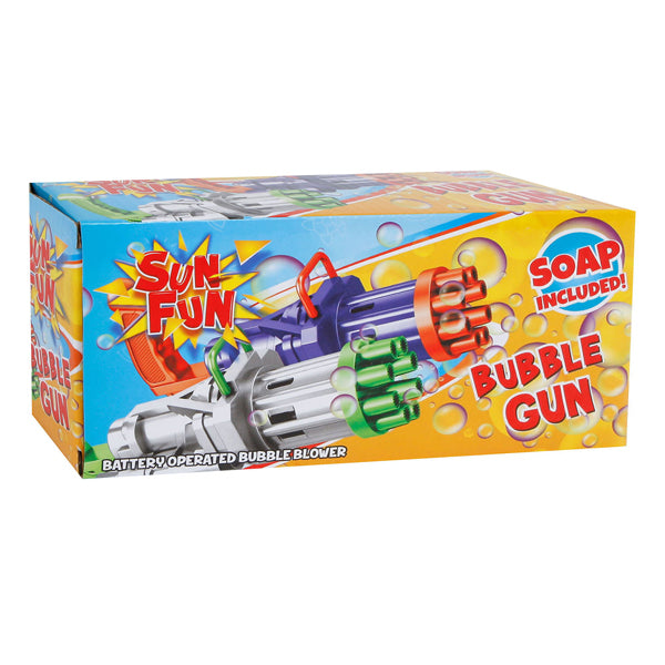 Sun fun super bellenblaaspistool met zeep, 37cm