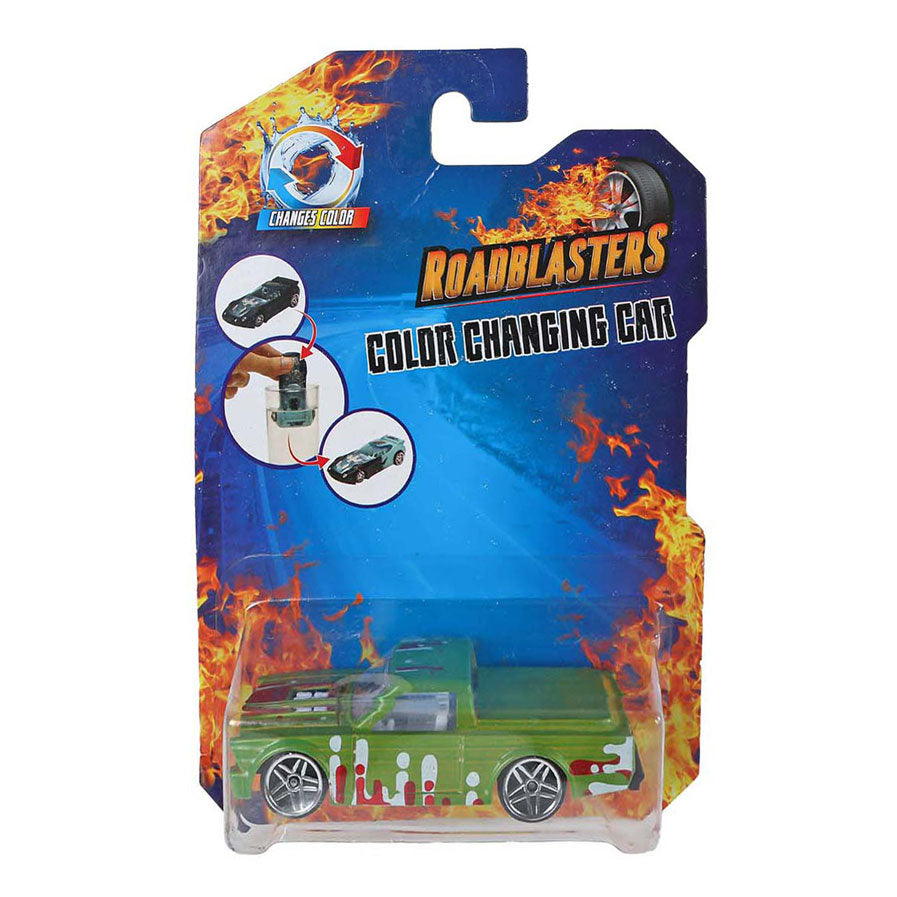 Roadstarblasters auto kleurverandering die-cast, 8cm
