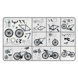 Racefiets gegoten bouwpakket, 19,5cm