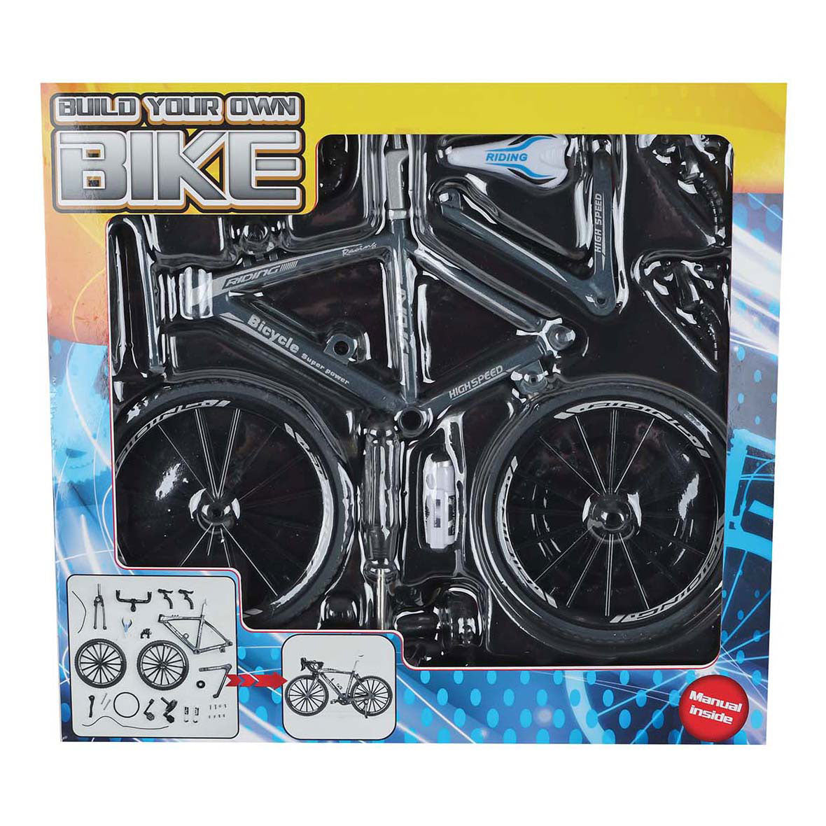 Racefiets gegoten bouwpakket, 19,5cm