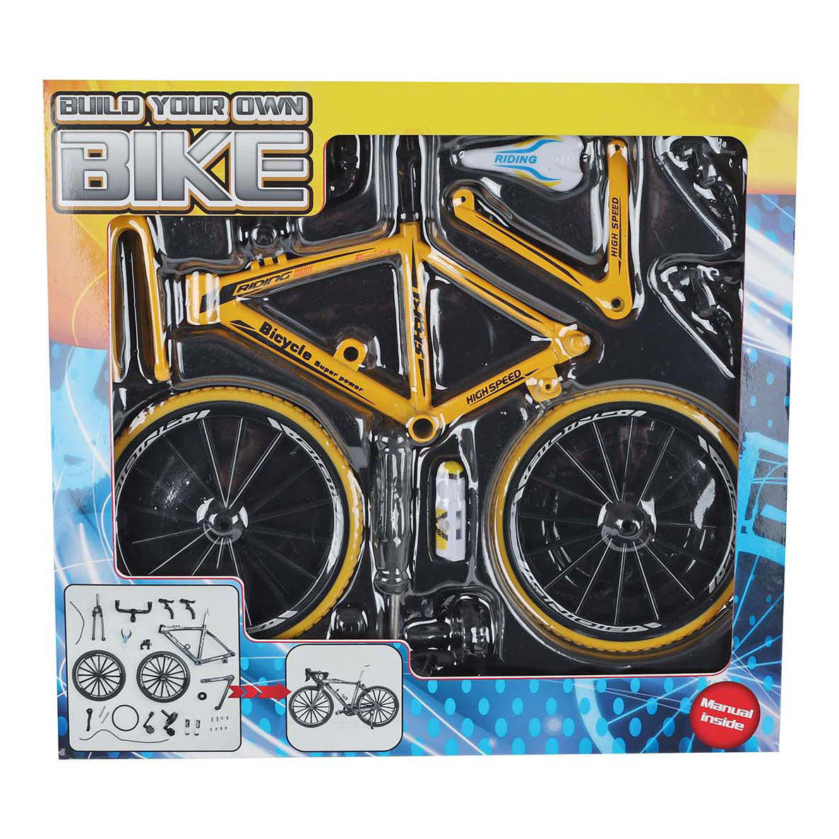 Racefiets gegoten bouwpakket, 19,5cm
