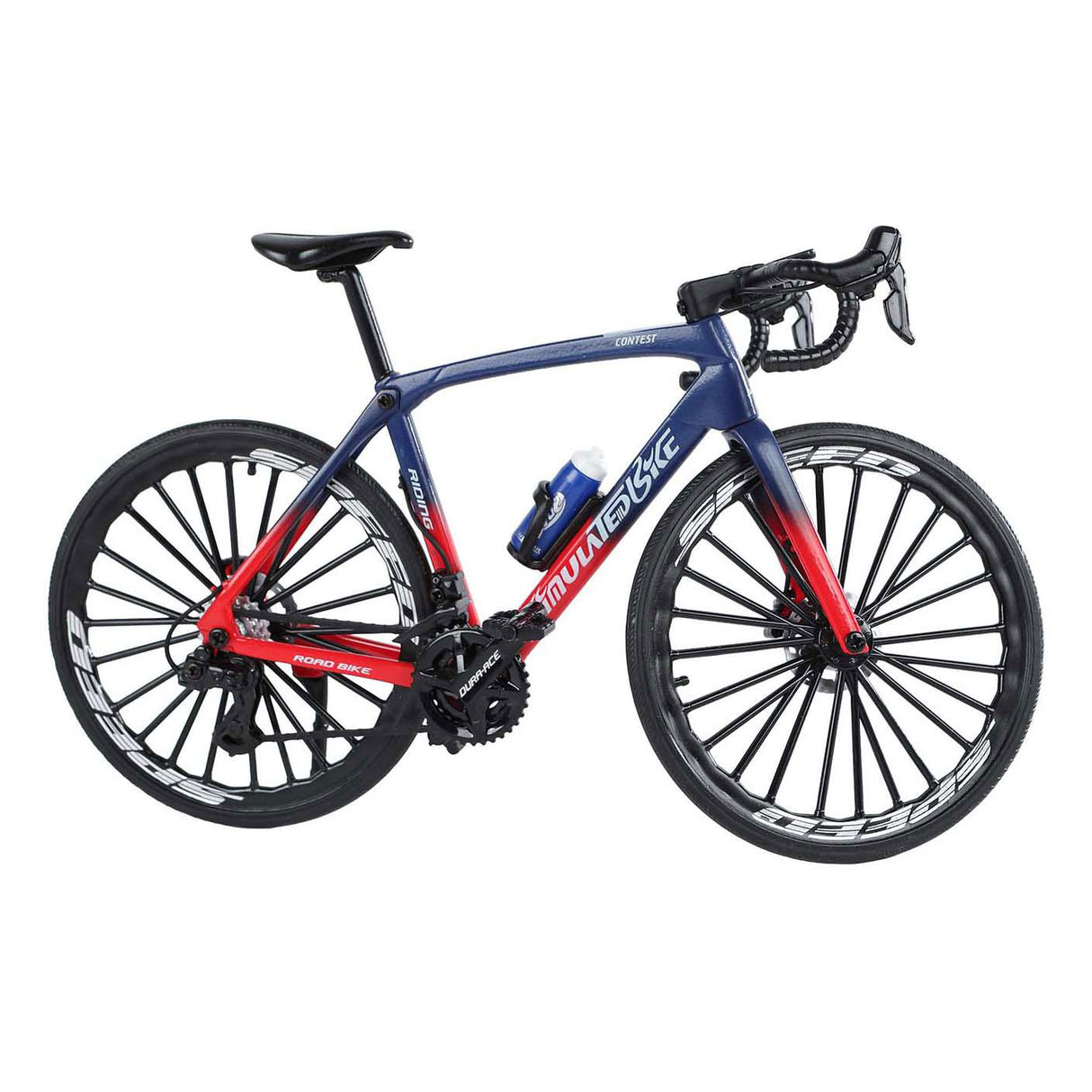 Racefiets gegoten kleur, 20,5cm