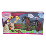 Horse friends speelfiguur paard met bekers