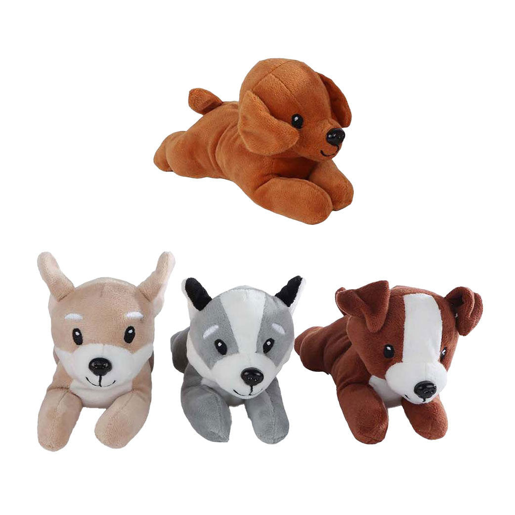 Take me home knuffel pluche - hond, 20cm