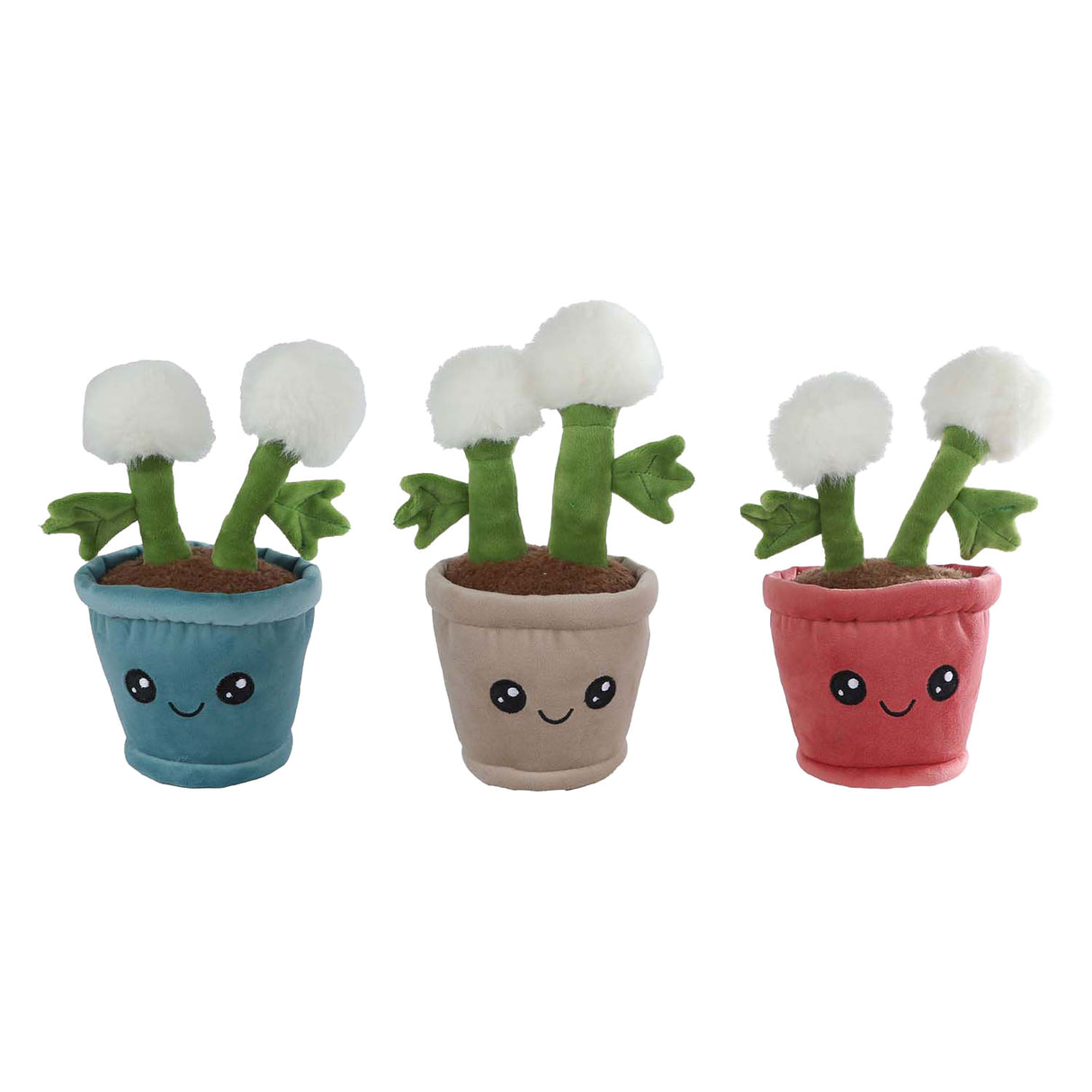 Take me home knuffel plant pluche - paardenbloem, 23cm