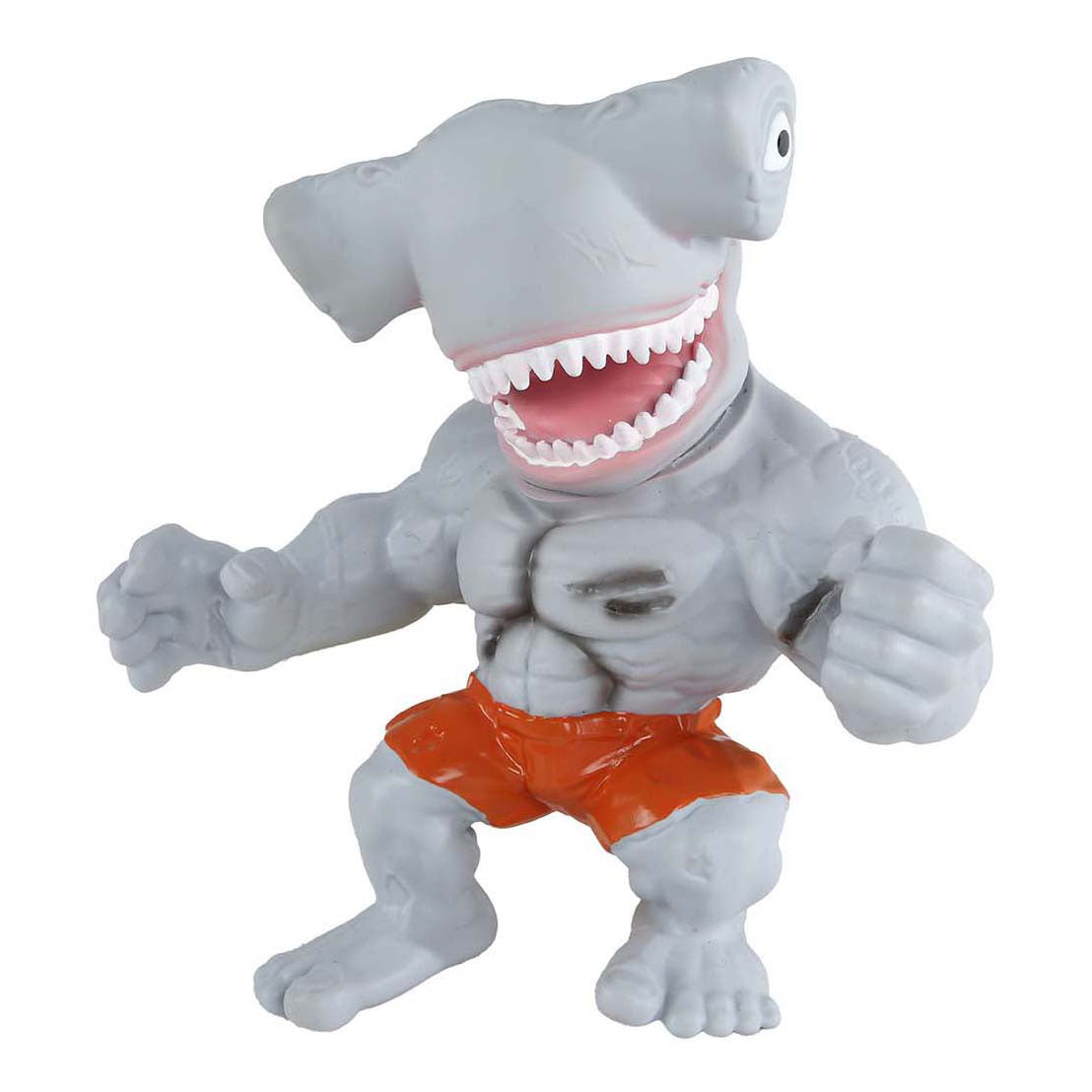 Brainboooom stretch monsterroofdier hamerhaai, 22cm