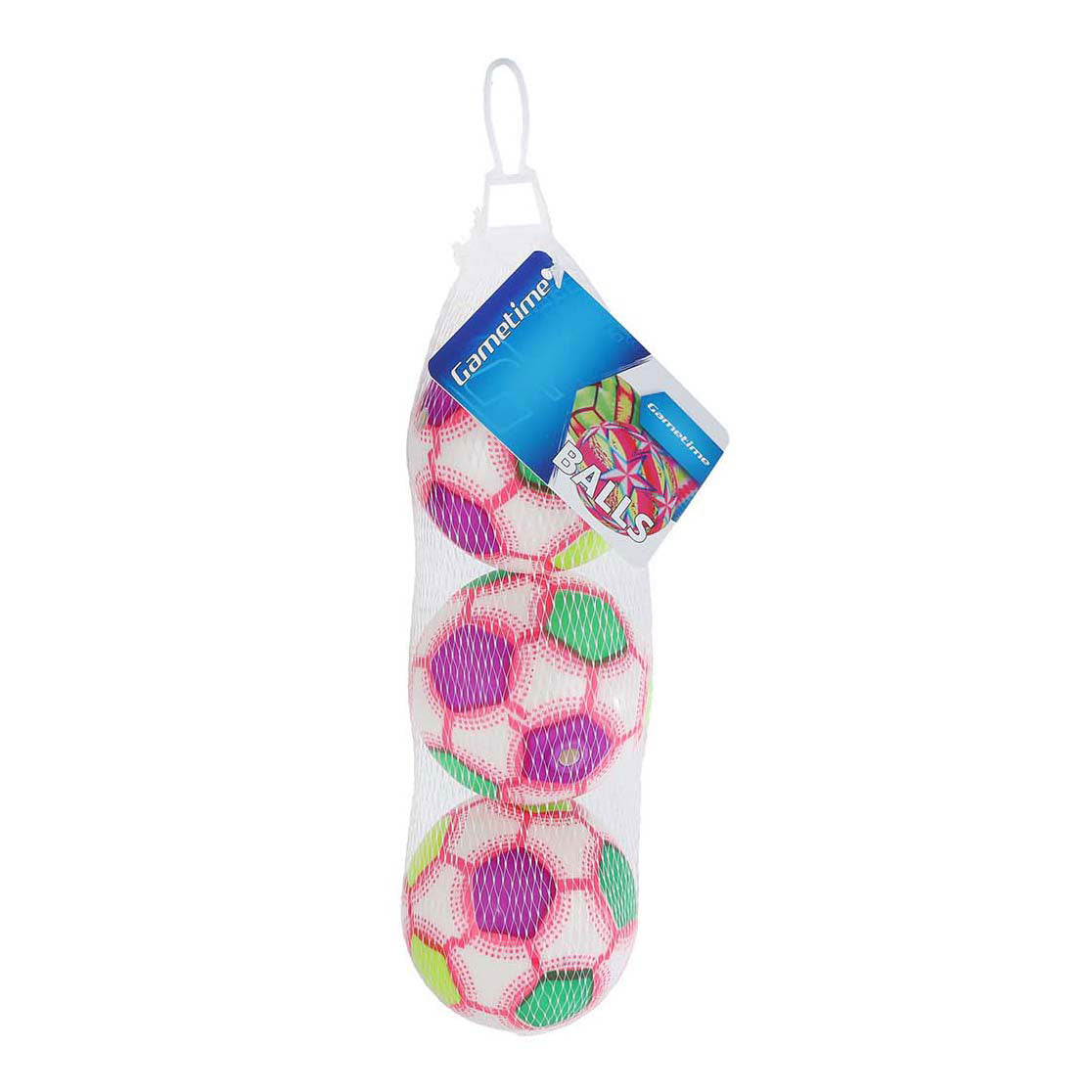 Gametime ballen 25gr 9cm, 3st.