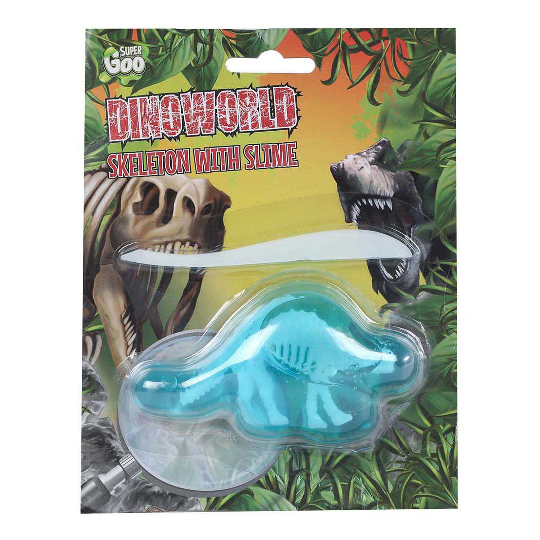 Dinoworld skelet met dinoslijm
