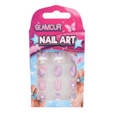 Glamour kunstnageltjes, 12st.