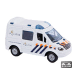 Kids Globe Die-cast Politieauto NL, 8cm