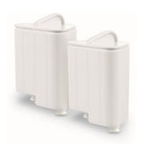 Tefal xd9060 steam station anti-kalk cartridges 2 stuks wit
