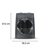 Rowenta so2321 ventilatorkachel 1800w grijs